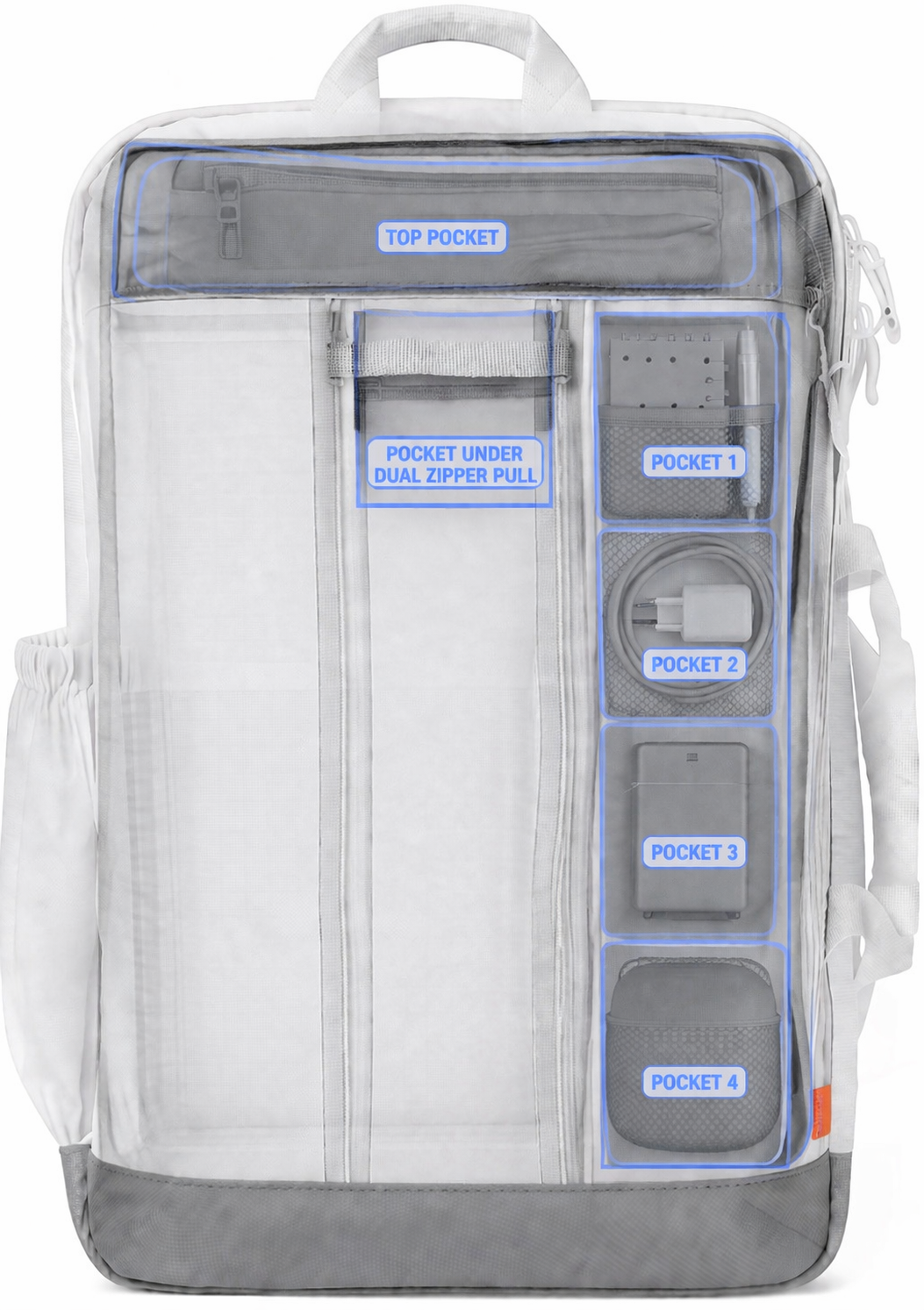 Moon Backpack mk1 内部レイアウト